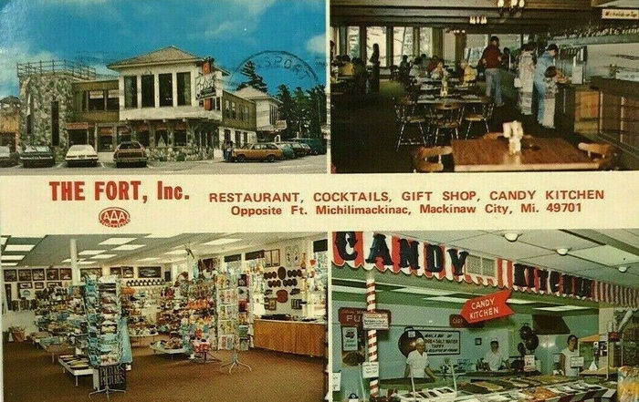 The Fort Restaurant & Gift Shop - Post Card